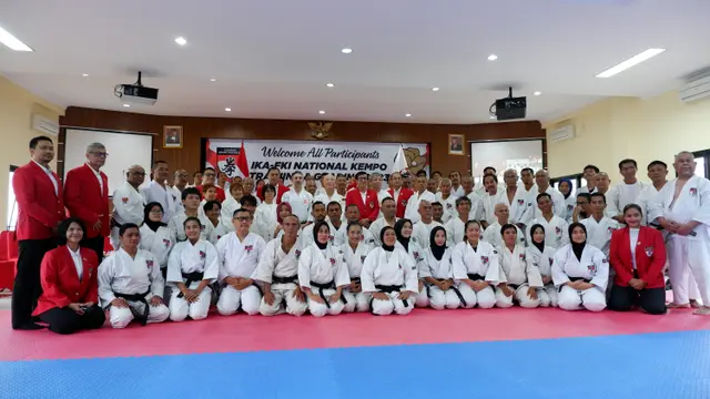 4 Pelatih dari Jepang dan Inggris Beri Pelatihan kepada Atlet Kempo Indonesia