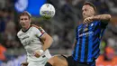 Berkat hasil ini, Inter menghuni peringkat pertama klasemen Serie A 2024/2025 dengan koleksi empat poin. (AP Photo/Luca Bruno)