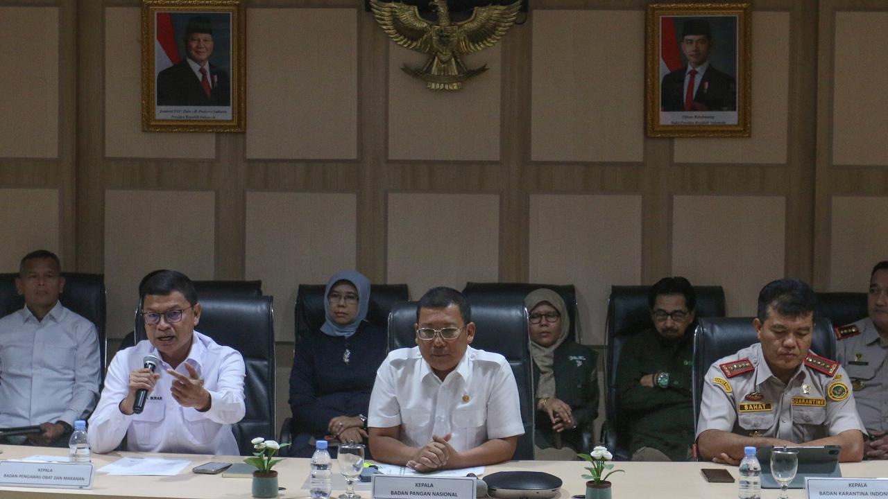 BPOM dan Bapanas konpres soal anggur shine muscat