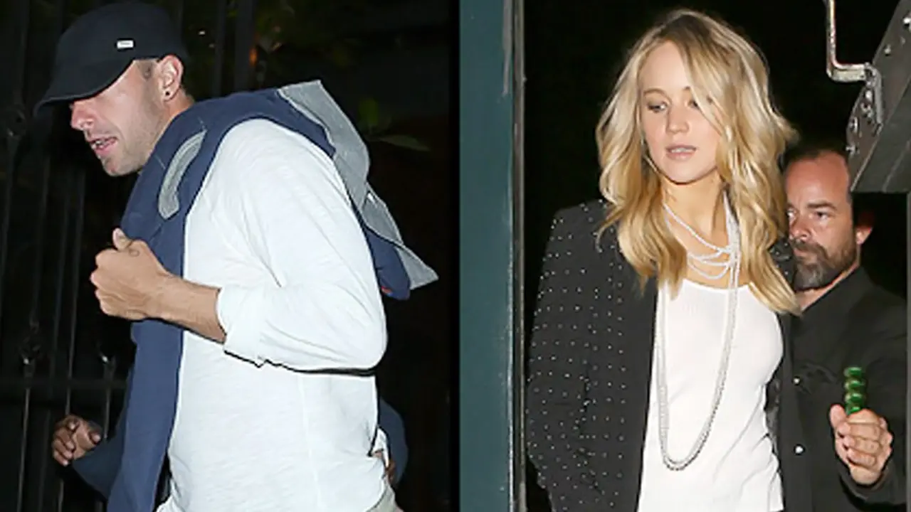 Jennifer Lawrence dan Chris Martin