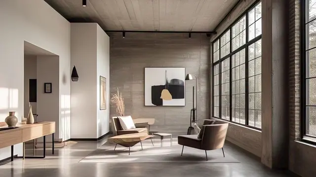 Desain Rumah Sederhana Industrial