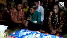 Gubernur Sumsel Alex Noerdin kaget mendengar kabar pernikahan beda usia hingga 51 tahun tersebut. 
