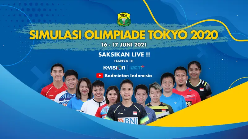 Simulasi Olimpiade Tokyo 2020 - Bulu Tangkis - PBSI