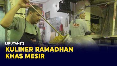 VIDEO: Makanan Ini Jadi Buruan di Mesir Saat Ramadhan Tiba