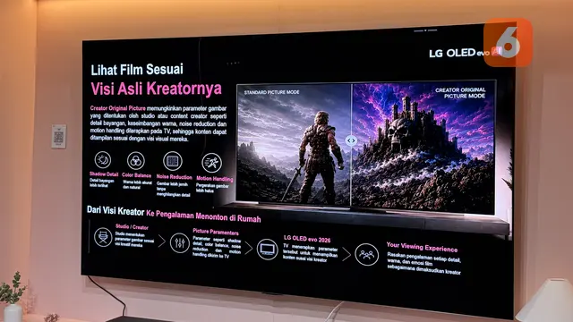 Creator Original Picture Mode di OLED TV