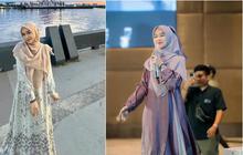 7 Potret Ria Ricis Pakai Gamis, Bisa Jadi Inspirasi Tampil Cantik Elegan dan Terlihat Muda