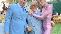 Potret Aburizal Bakrie, Ardi Bakrie, dan Nia Ramadhani (Instagram/@ramadhaniabakrie)