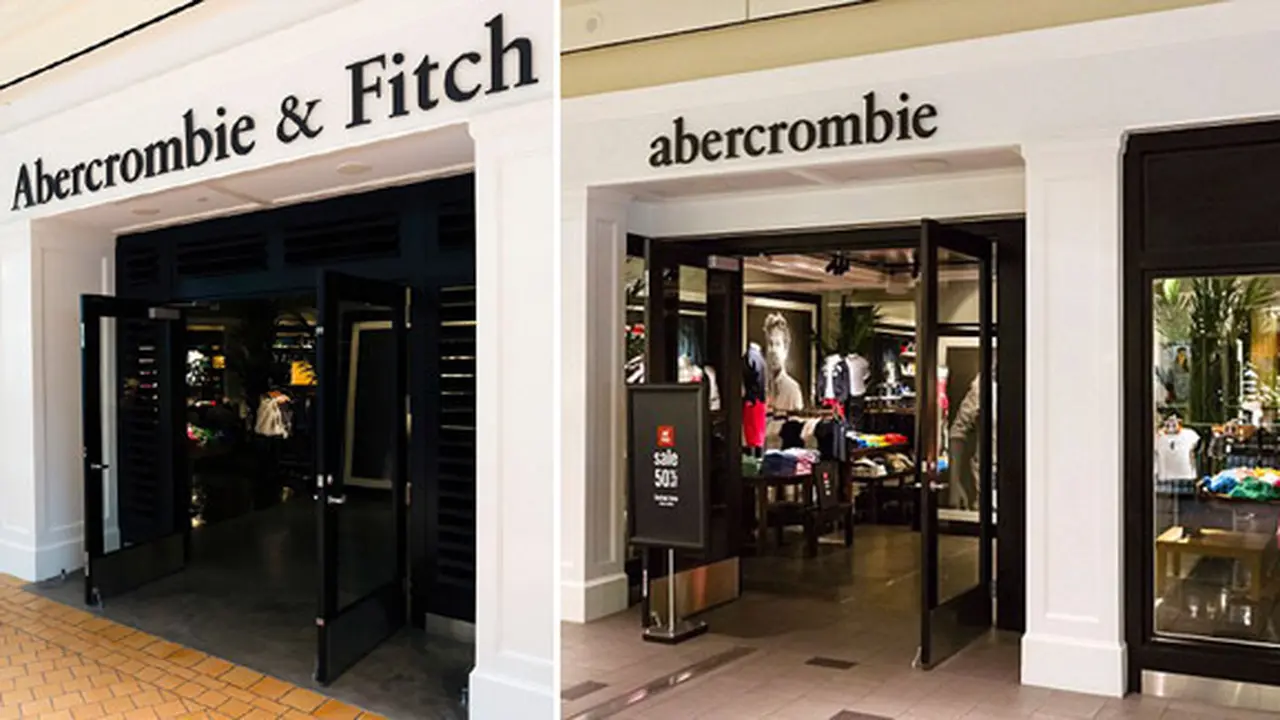 Salah satu toko Abercrombie & Fitch (c) dailymail.co.uk