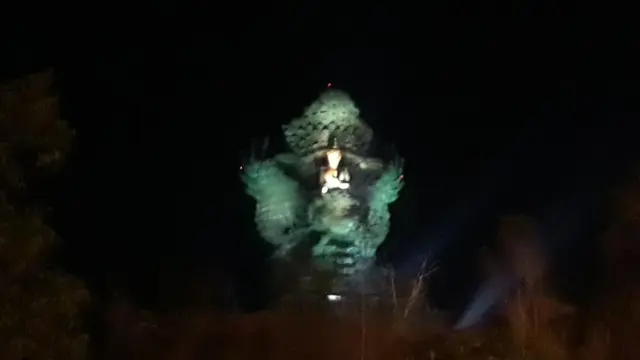 Tahun baru 2020 di GWK