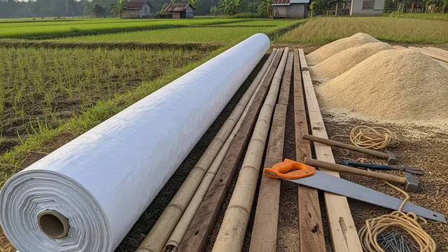 Cara Membuat Kandang Ayam Murah dari Terpal