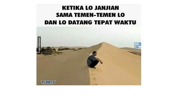 7 Meme Kocak Orang Janjian Ketemu Ini Bikin Kesal