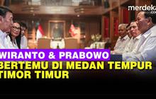VIDEO: Pertemuan Eks Panglima ABRI Wiranto dengan Prabowo di Medan Tempur Timor Timur