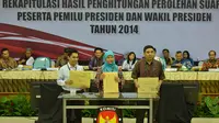 KPU Masih Bahas Hasil Rekapitulasi Suara Siang Ini
