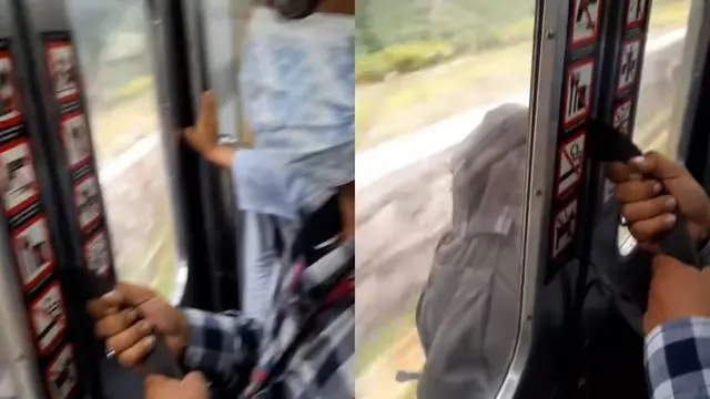 5 Aksi Kocak Penumpang KRL, Niat Hati Berebut Kursi Malah Dapat Pangkuan Orang Lain