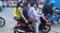 Aksi ngawur para pemotor kerap membahayakan pengguna jalan lainnya.