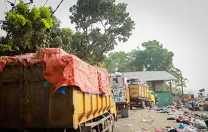 Kondisi Terkini TPA Galuga yang Terbakar