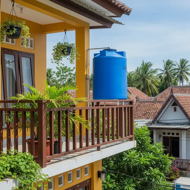 9 Letak Toren Air di Rumah Sempit