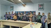 Komisi I DPR RI melakukan sidak ke RSPAD Gatot Soebroto, Jakarta Pusat terkait sanksi MKEK IDI terhadap dr Terawan, pada Rabu, 4 April 2018. (Foto: Liputan6.com/Benedikta Desideria)