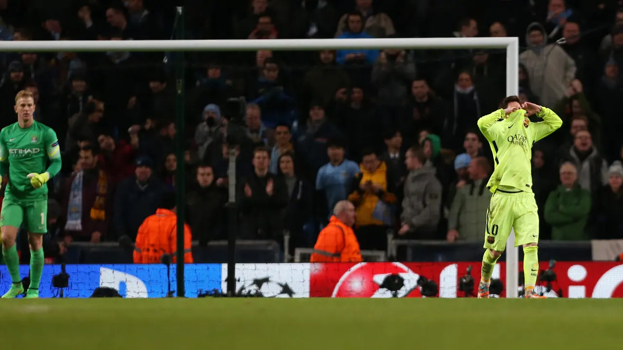 Joe Hart vs Messi