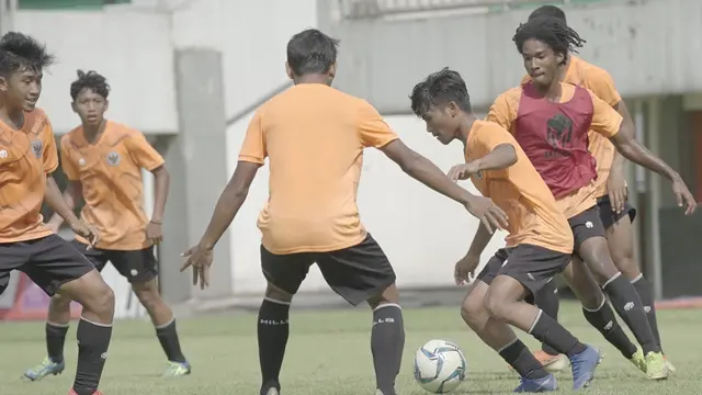 Timnas Indonesia U-16 menggelar pemusatan latihan.