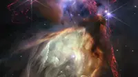 Gambar terbaru yang dirilis Teleskop Luar Angkasa James Webb menunjukkan wilayah kelahiran bintang yang mirip dengan matahari (NASA)