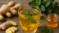 Batuk Enggak Kunjung Sembuh? Coba Ramuan Jahe & Daun Mint Ini, Banyak yang Langsung Lega