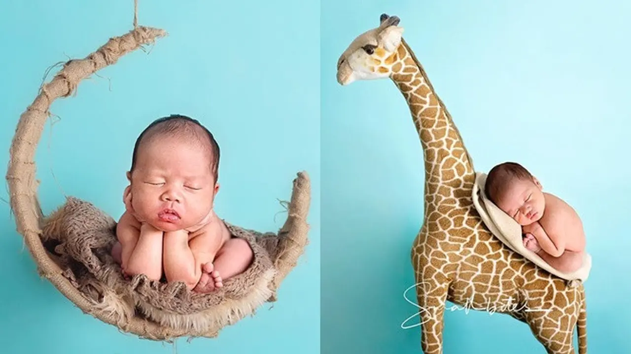 6 Gaya Pemotretan Baby Athar, Anak Citra Kirana yang Curi Perhatian