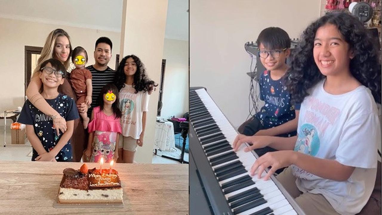 6 Potret Perayaan Ulang Tahun Anak Kedua Sheila Marcia, Dapat Kejutan Keluarga