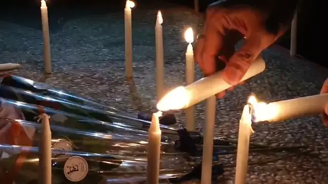 1.000 Lilin di Kalianda, Doa untuk 5 Jurnalis dan 3 Kru Kapal yang Hilang di Selat Sunda