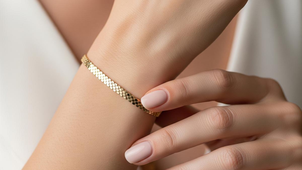 9 Model Gelang Emas Sisik Ular untuk Acara Pernikahan, Simbol Cinta Abadi dan Elegan