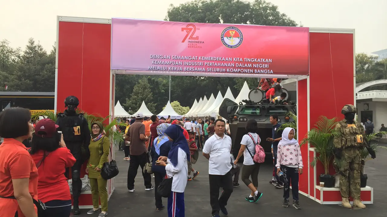Kementerian Pertahanan menggelar pameran Alutsista karya anak bangsa.