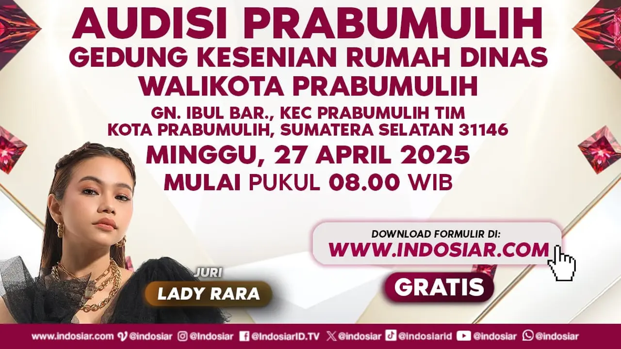 D'Academy 7 gelar audisi di Prabumulih
