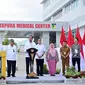 Presiden Joko Widodo (Jokowi) pada Selasa, 26 Maret 2024 meresmikan Gedung Anutapura Medical Center RSUD Anutapura, Kota Palu, Sulawesi Tengah.  (Foto: Sehat Negeriku)