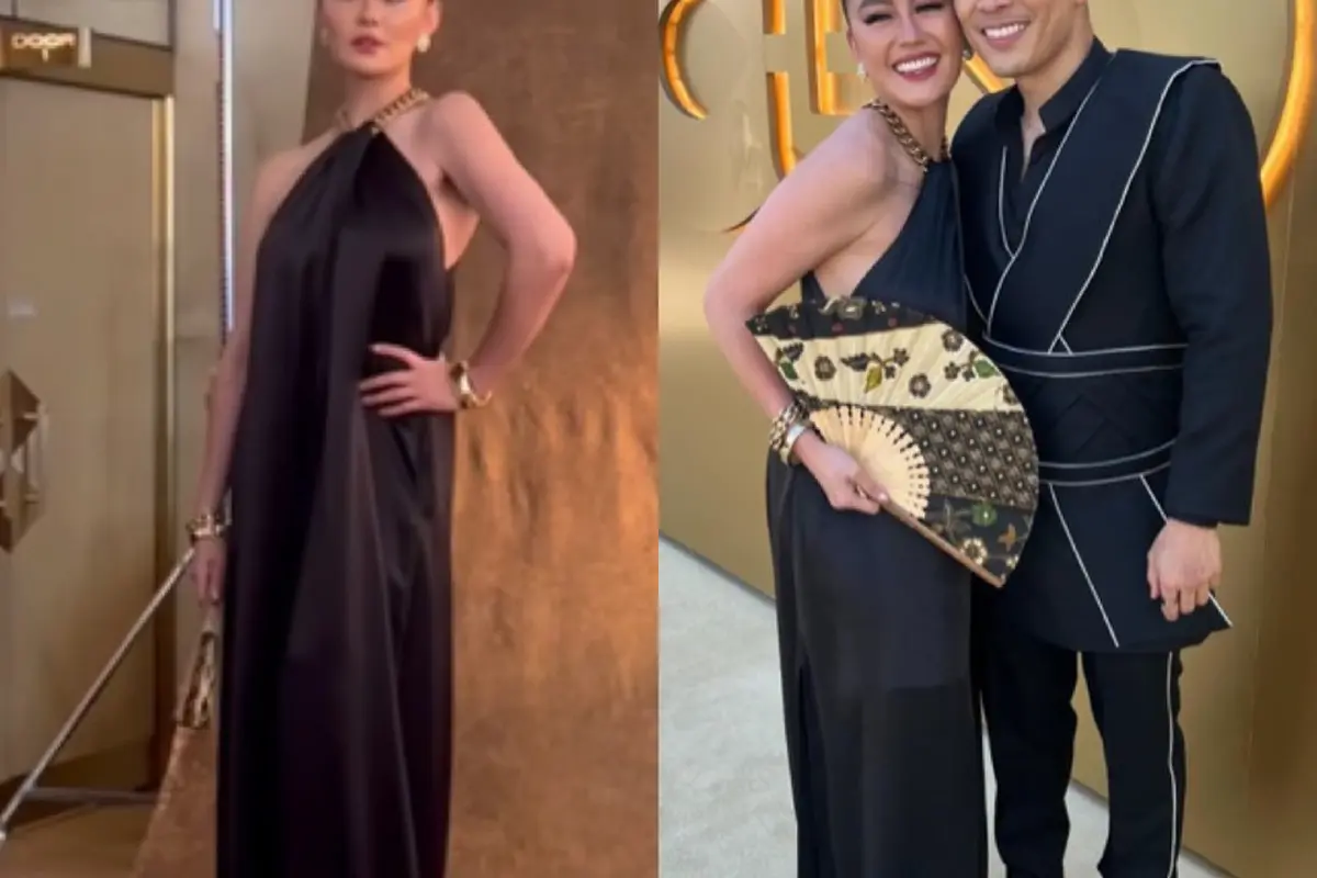 Agnez Mo Hadir di Penghargaan Internasional Gold Gala 2024