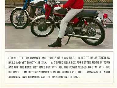 Motor ini tergolong cepat memiliki kecepatan 180cc.(Source : Pinterest.com)