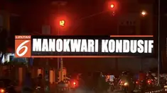 Pada Selasa siang warga bersama pemerintah daerah, TNI, dan polri, membersihkan sejumlah lokasi yang sempat dirusak massa.
