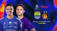 Persib vs Persik - BRI Super League 2026/27 Pekan ke 5: Duel Papan Tengah Berebut Poin di Vidio