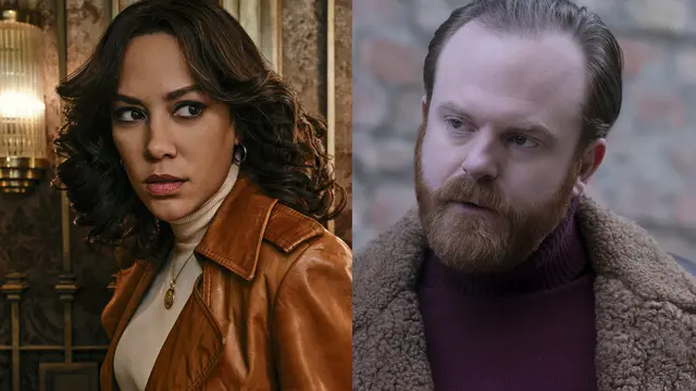 KD (Mishel Prada) dan Mayhew (Jeremy Bobb) dalam The Continental: From the World of John Wick. (Foto: Prime Video)