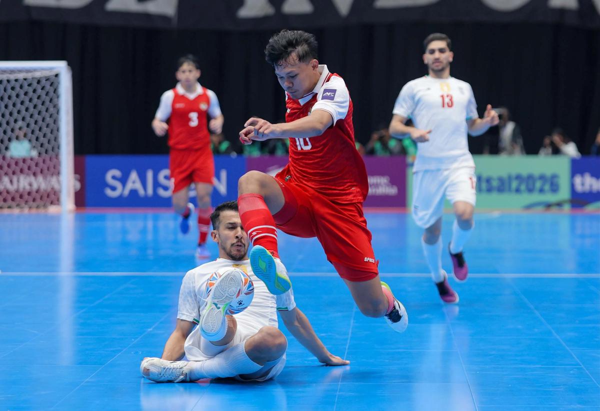 FOTO: Timnas Futsal Indonesia Gagal Juara Asia Usai Kalah Adu Penalt