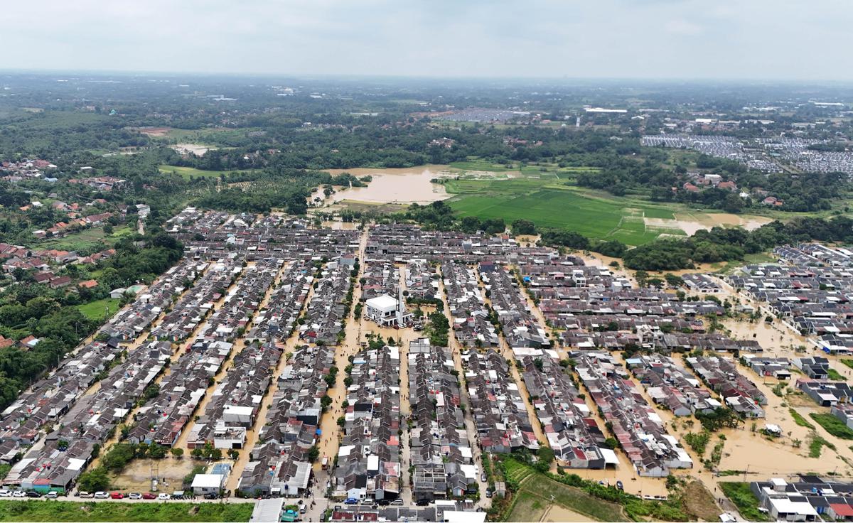 Ribuan Rumah di Parung Panjang Terencam Banjir Luapan Kali Cimanceuri