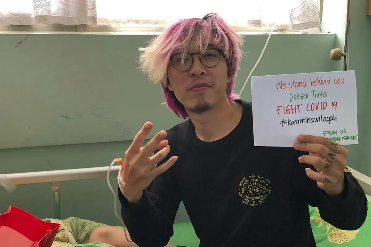 Potret Dokter Tirta jalani isolasi usai dinyatakan sebagai PDP