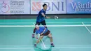 <p>Ahsan/Ziva sempat kalah pada gim pertama dengan skor 18-21. (Bola.com/Bagaskara Lazuardi)</p>
