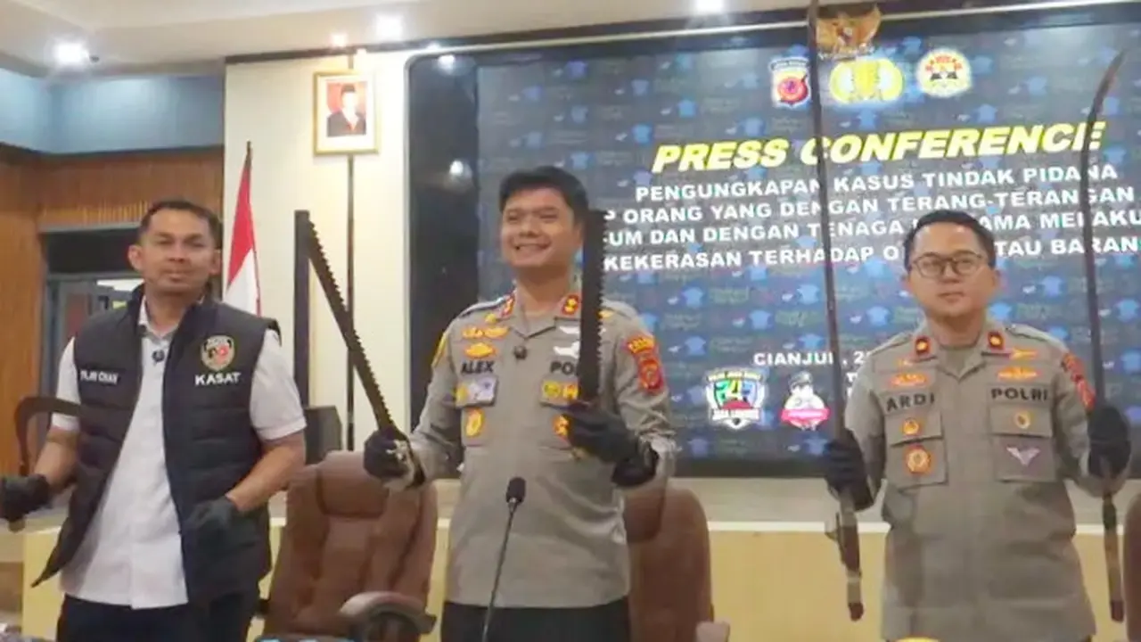 Polisi tangkap anggota geng motor di cianjur