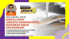 Proyek pembangunan Kereta Cepat Jakarta-Bandung (KCJB) telah melakukan uji coba operasional dari Stasiun Halim ke Stasiun Tegalluar untuk meningkatkan kecepatan secara bertahap. KCJB diharapkan segera rampung agar dapat diresmikan pada 18 Agustus 202...