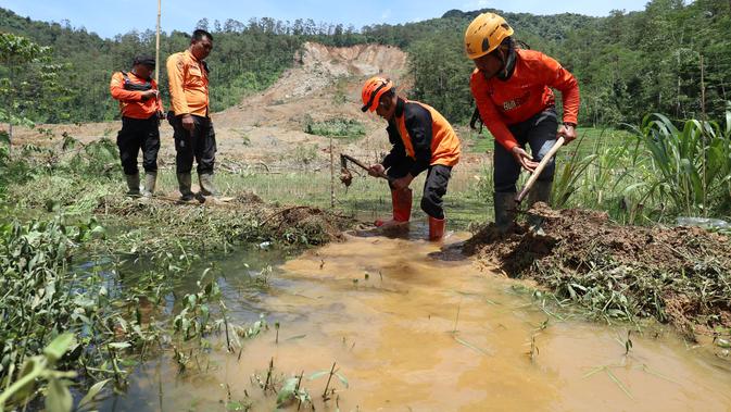 Hari Ke-10 Longsor Banjarnegara: Sektor C Kunci Pencarian 16 Korban Hilang