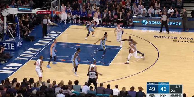 VIDEO : GAME RECAP NBA 2017-2018, Knicks 99 vs Grizzlies 88