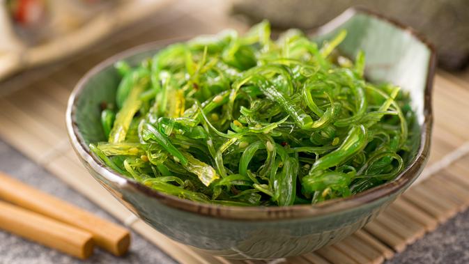 Ilustrasi wakame (sumber: iStockphoto)