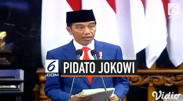 Presiden Jokowi menjelaskan asumsi ekonomi makro Indonesia pada 2020. Diantaranya besaran pertumbuhan ekonomi, inflasi, dan kurs Rupiah pada USD.