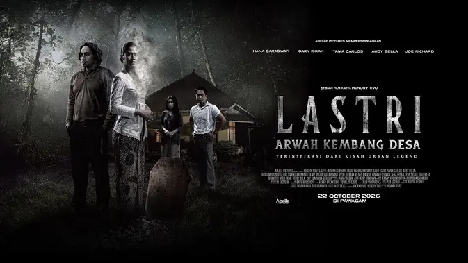 Jejak Mencekam Lastri: Arwah Kembang Desa Siap Hantui Layar Bioskop Malaysia