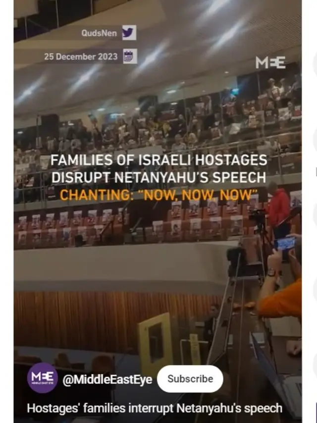 PM Benjamin Netanyahu Diprotes Keluarga Tawanan yang Disandera Hamas Saat Pidato di Parlemen Israel